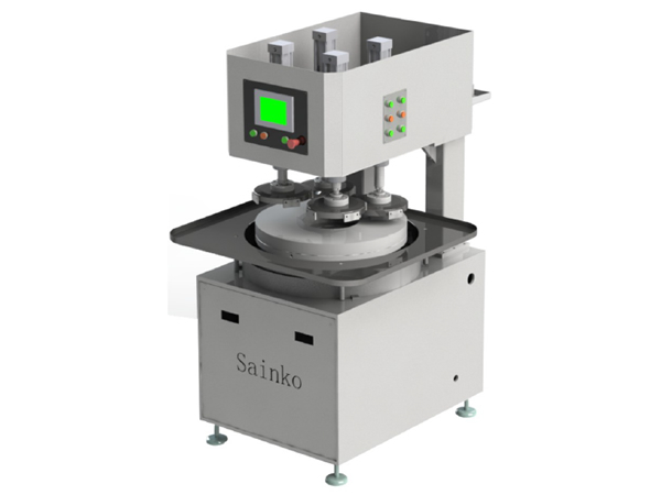 Cylinder pressure type single side grinding and polishing machine